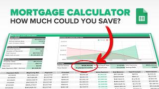 How to Build a Mortgage Calculator in Google Sheets (Monthly Payment + Extra Payments)