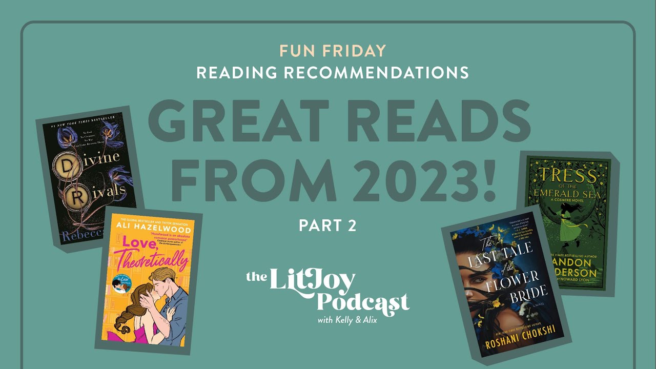Friday Reading Fun Friday Reading Recommendations: Great Reads from 2023! Part 2 - YouTube