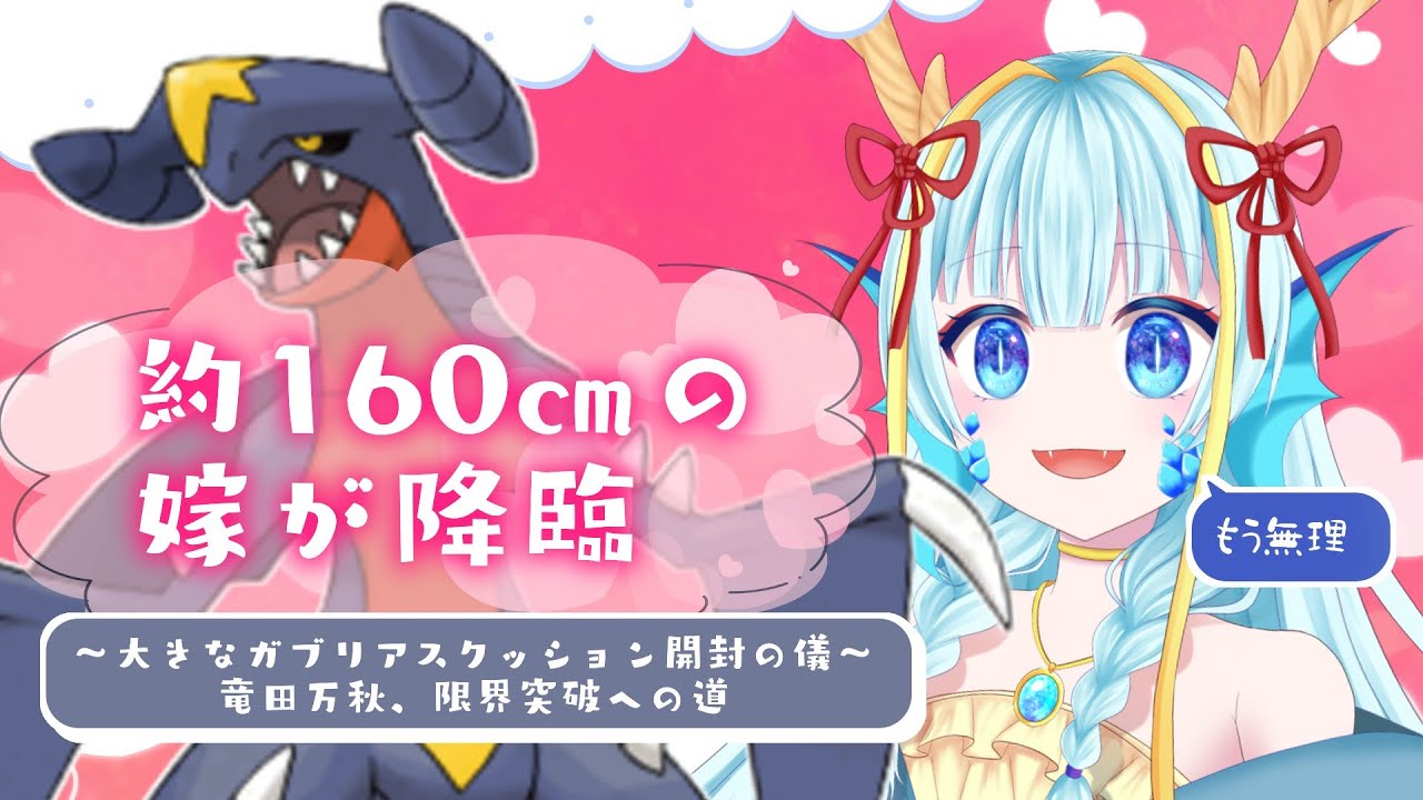 大きなガブリアスクッション】開封したら爆発四散❤しそうなので見守っ 