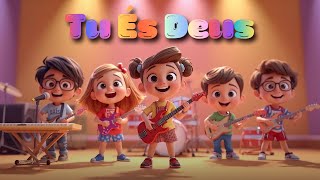 Tu És Deus (A Ele) | Pequenidos de Jesus Kids |🎶 Música Infantil Cristã | Louvor para Crianças