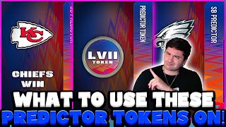 WHAT TO USE THE SUPER BOWL PREDICTOR TOKENS ON! USE THESE TO WIN MAD COINS! MADDEN 23 ULTIMATE TEAM!