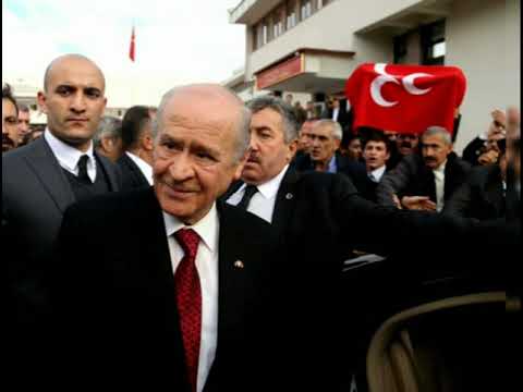 DEVLET BAHÇELİ  TUNCELİYE GELİŞİ