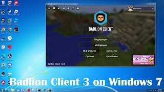 Badlion Client 3 on Windows 7