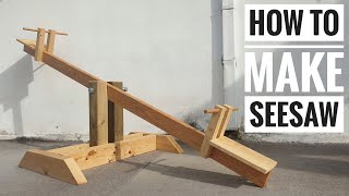 Make Your Own SeeSaw