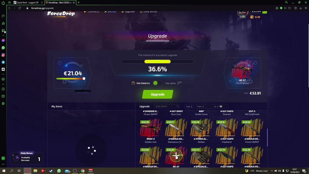 FORCEDROP 100% Scam I lost 257£ every week