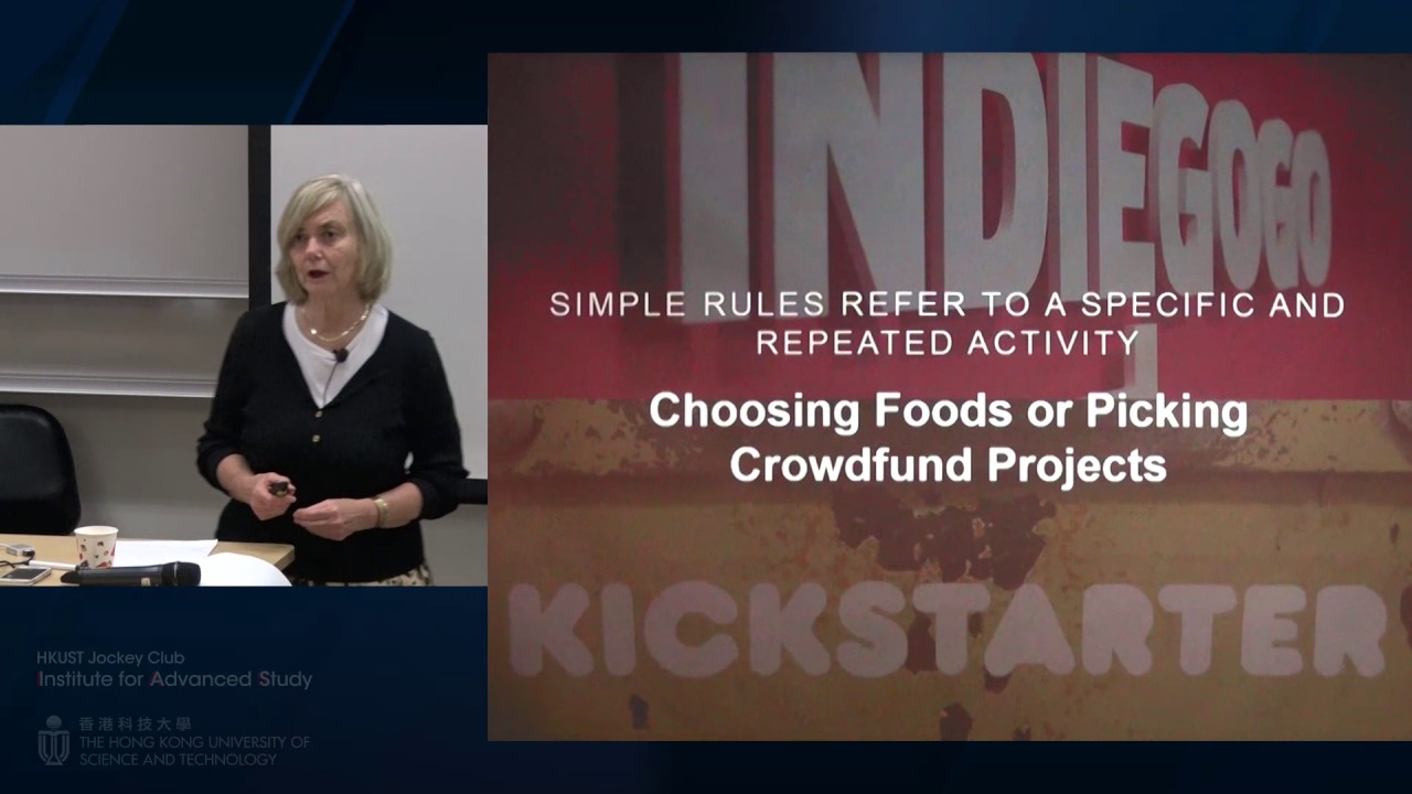 IAS Distinguished Lecture: Prof Kathleen Eisenhardt (Mar 23, 2017)