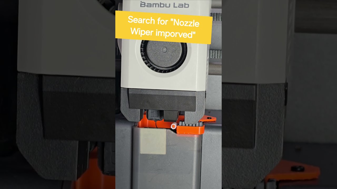 Bambu Upgrade Nozzle Wiper My Printer Was Never This Clean Compatible With P1P And P1S