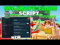 My Knife Farm Script [No Key] AutoBuy,AutoSell,AutoFarm,FlingPlayers,AutoUpgrade,AutoRoll