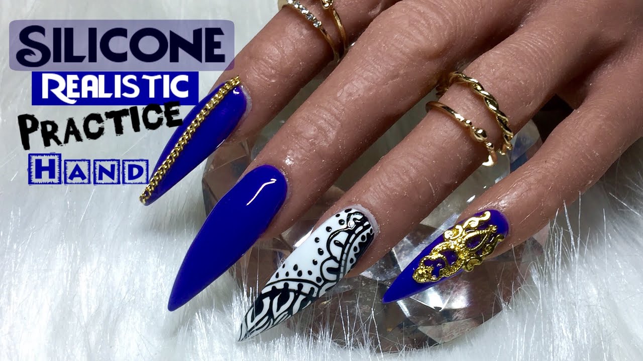 First Impression SILICONE Realistic Practice Hand | Nailsby Nikki