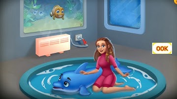 How the Girl saved the Dolphin 🐬 and the Fish / Fishdom mini game part-13