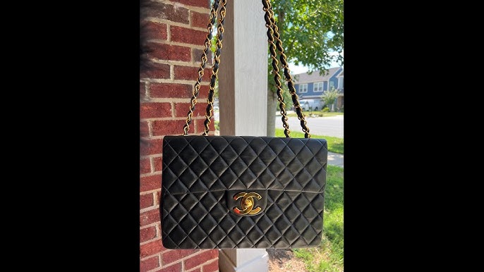 Vintage Chanel XL Jumbo Handbag - Fashion Jackson