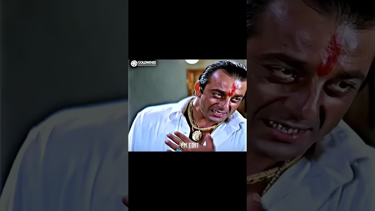 Sanjay Dutt का 50 तोला वाला डायलॉग 🔥असली Attitude 💪🏻 Vaastav Movie Status #shorts
