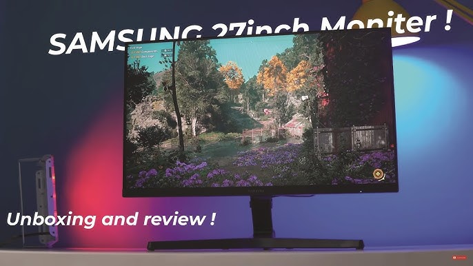 SAMSUNG 27 inch Curved Monitor Unboxing 