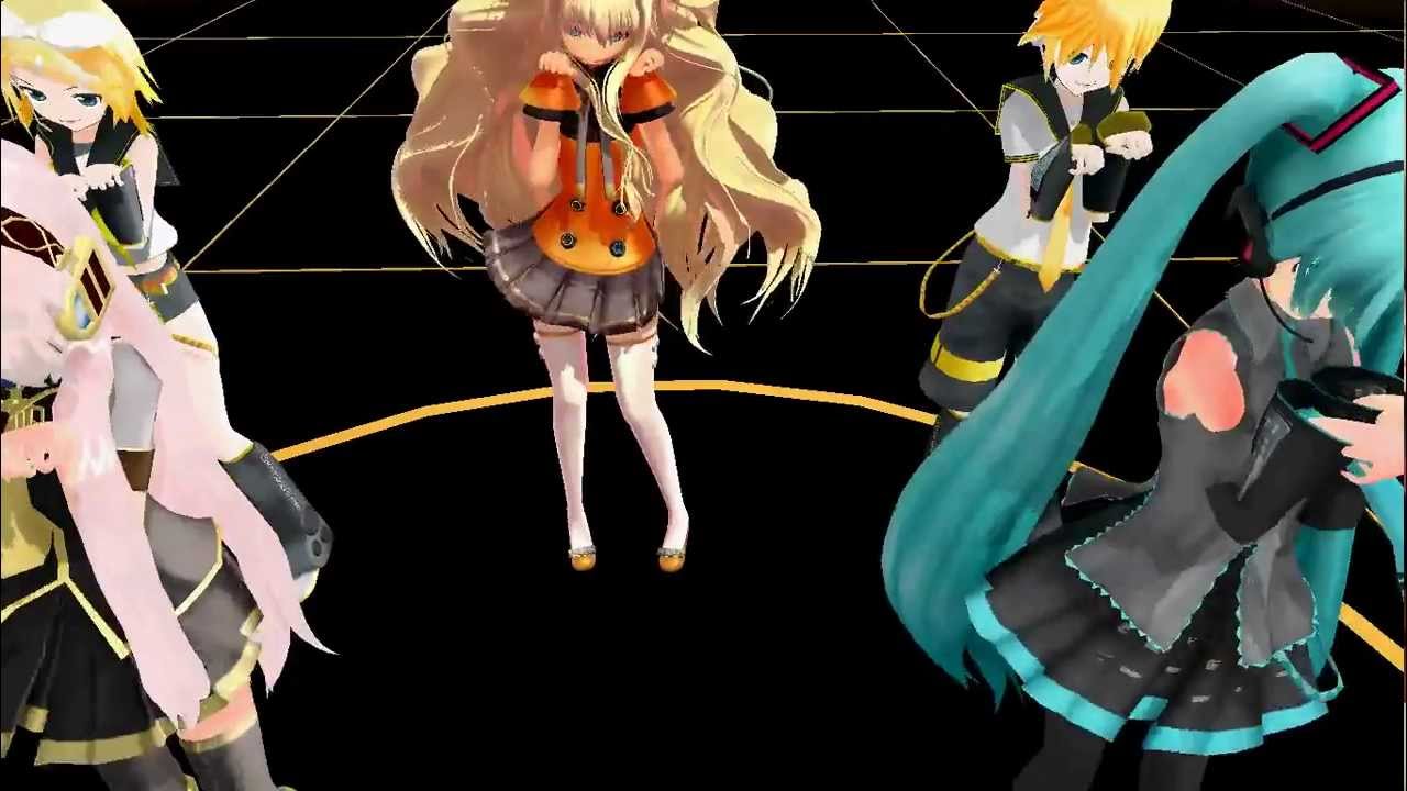MMD I=Fantasy SeeU Miku Len Rin Luka - YouTube