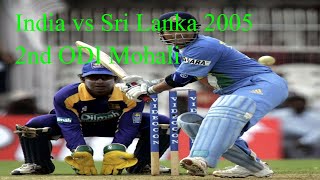 India vs Sri Lanka 2005 2nd ODI Mohali