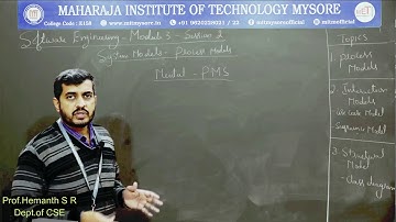 Process and Interaction Models |3 rd Semester | CSE/ISE | Module 03 | SE | Session 02