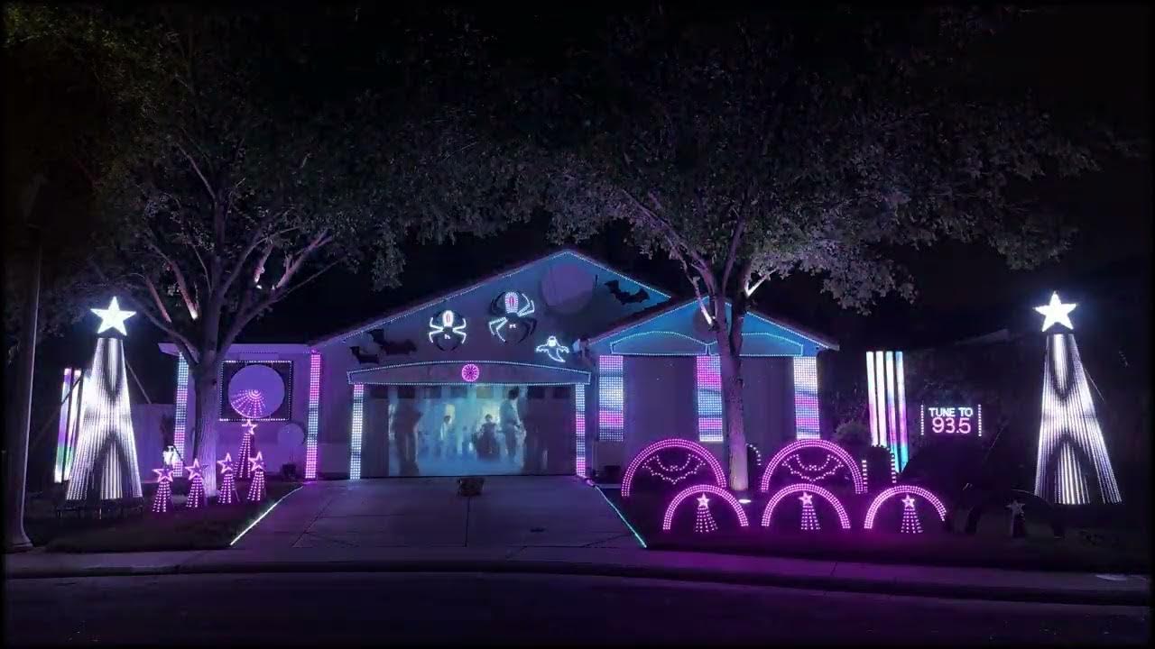 Bloody Mary Wednesday Lady Gaga (TikTok Version) Light Show 2023 YouTube