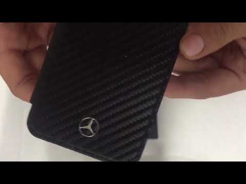 Чехол книжка Mercedes PU с визитницей Dynamic leather Booktype