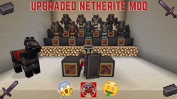 Mod Showcase #41: Upgraded Netherite Mod (Minecraft 1.16.5)