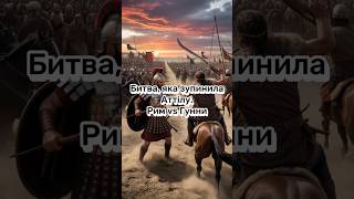 "Битва, яка зупинила Аттілу. Рим vs Гунни"#історія #Аттіла #РимськаІмперія #Гуни #давнійРим #битви