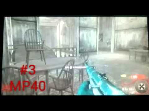 Cod Black Ops Kino Der Toten Top 5 Wall Weapons Youtube