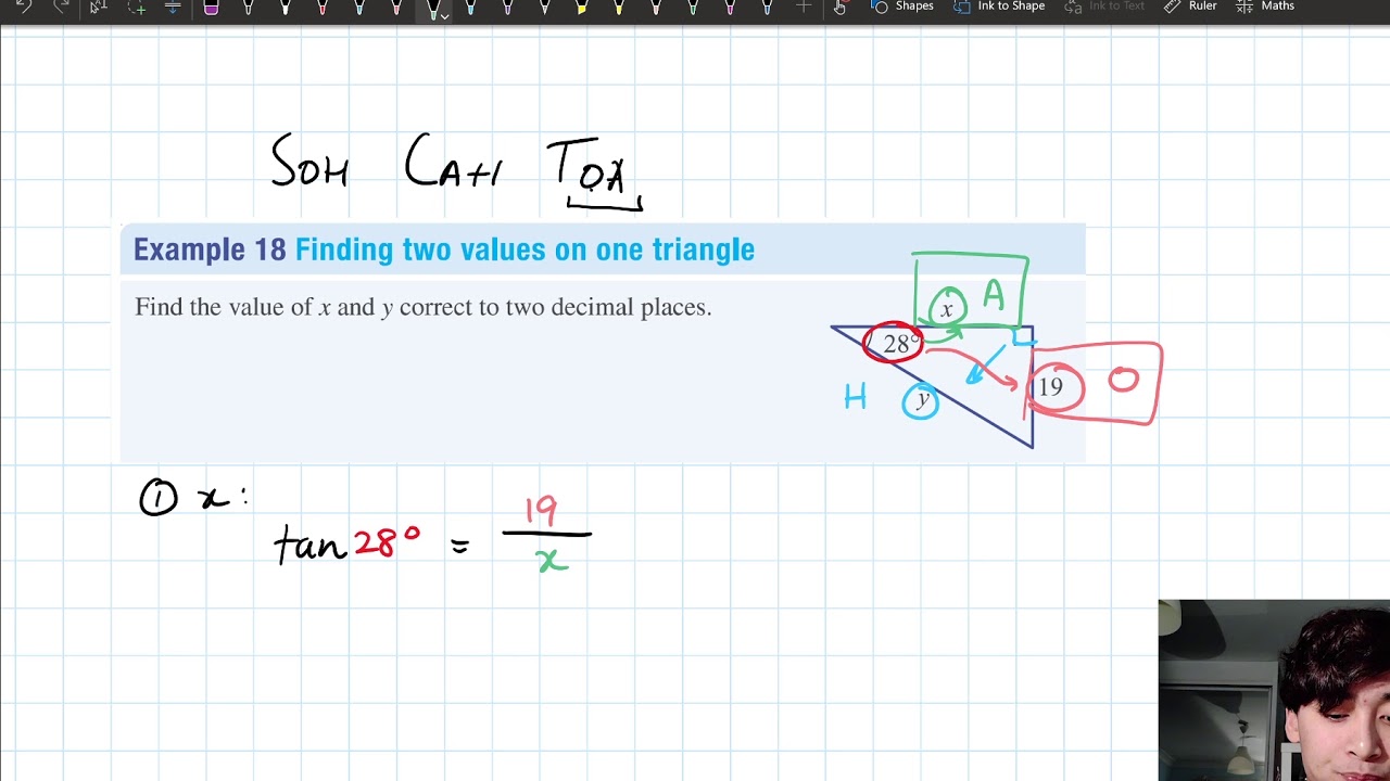 Year 9 Using Trigonometry To Find Lengths In Denominator 5 5 Year 9 using trigonometry to find lengths in denominator 5 5