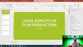 PowerPoint 4G Film Production Walkabout with Professor Blowers