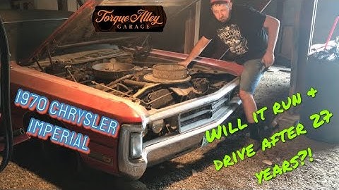 Forgotten Big Block Mopar - Will it RUN & DRIVE again after 27 years? Rewind to 2020