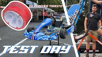 Testing 3 Prototype EV Drift Kart Tires at Styria Karting | IKEA vs 3D Printed!