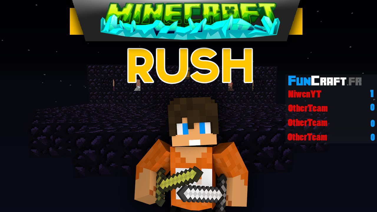 Minecraft│Rush Funcraft│N°1│eZ en musique│