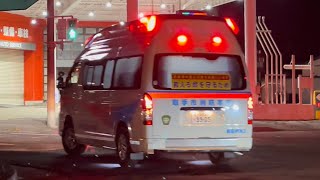 TCDサイレンアンプ 取手市消防本部 救急椚木2 コンフォートサイレン鳴らし緊急走行