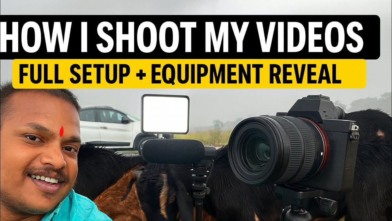 “How I Shoot My Videos – Full Setup + Equipment Reveal”😀😀 - YouTube