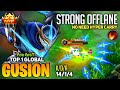 Strong Offlane, Deadly Execute | Top 1 Global Gusion 2021 | By уσυ ℓσѕт | Mobile Legends