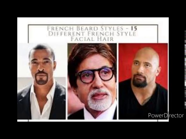 French Beard Style For Boys | Different French Style | Facial Hair Style -  YouTube