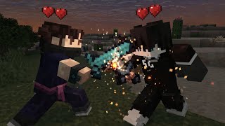 I joined XP into Hearts SMP and I fight advik gamerz