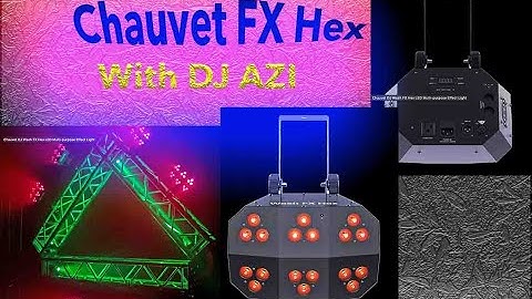 Chauvet Wash FX Hex Unbox