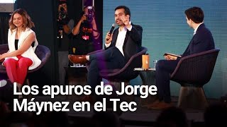 Los apuros de Jorge Máynez en el Tec de Monterrey