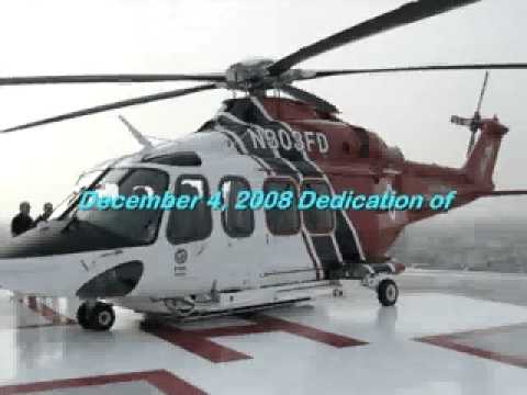 Robert Maguire Heliport Dedication - California Hospital (enhanced audio)