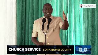 'Nimeona mnapigia Waziri wangu Davis Chirchir kelele!" President Ruto tells Kalenjins to relax!!