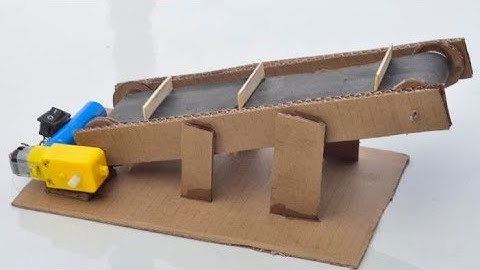 ✳️How to Make a Conveyor Belt (very easy)