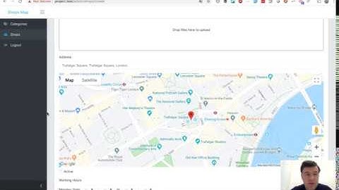 Laravel Demo-Project: Shops on Map with Multi-Tenancy