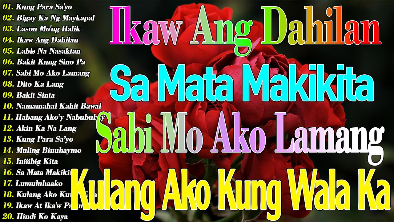 Sabi Mo Ako Lamang 💖 Bagong Pamatay Puso || Tagos Sa Puso 70s 80s 90s || Best Of OPM Love Songs 2025