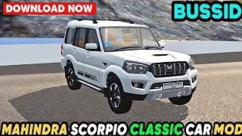How to Download Mahindra Scorpio Classic S11 Mod Released | Bus Simulator Indonesia