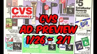 CVS AD PREVIEW 1/26 - 2/1 | FREE HAIR CARE & MORE!