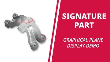 Graphical Plane Display Demo | Mastercam 2024 Signature Parts