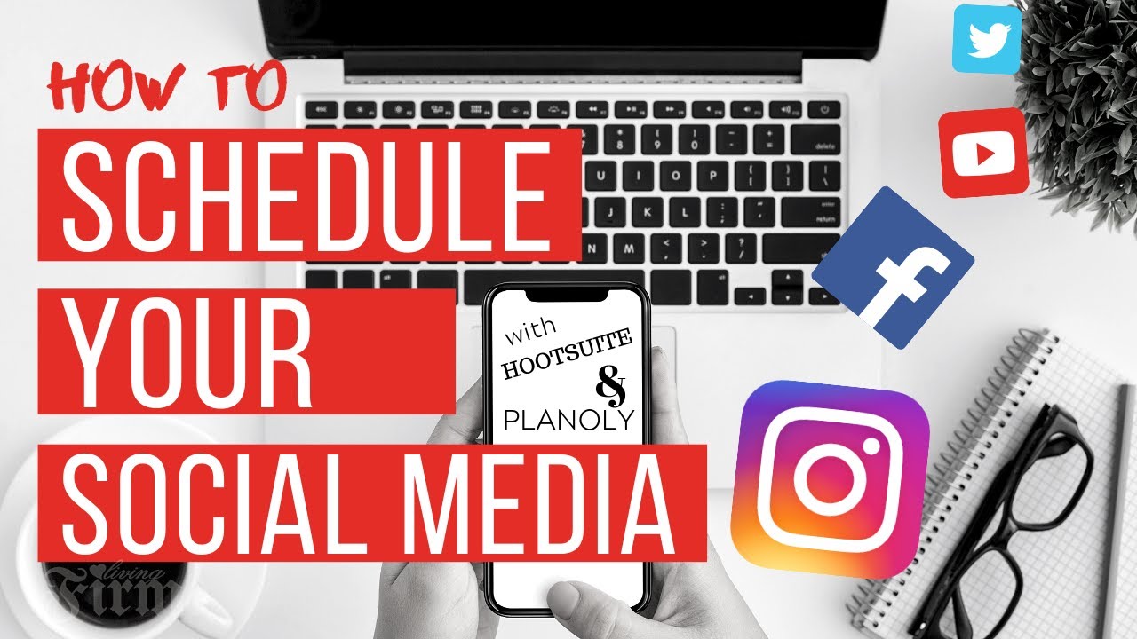 How to schedule instagram posts 2019: Planoly and Hootsuite - YouTube