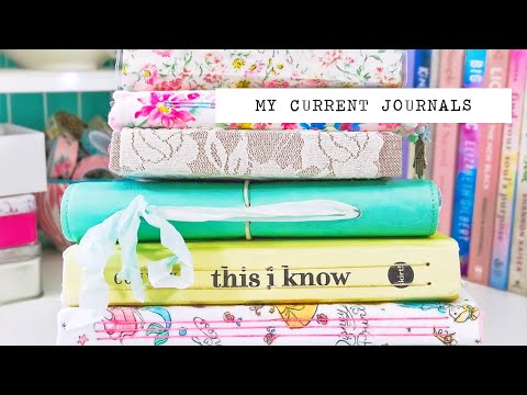 A Flip Through of My Current Journals | July 2022