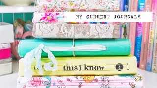 A Flip Through of My Current Journals | July 2022