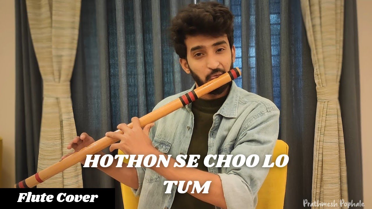 Hothon se choo lo tum flute cover  Jagjit Singh Gazal  Prathmesh Pophale