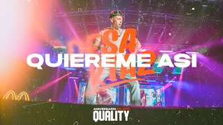 Video-Miniaturansicht von „Quiéreme Así - En Vivo Quality Segundo Aniversario“